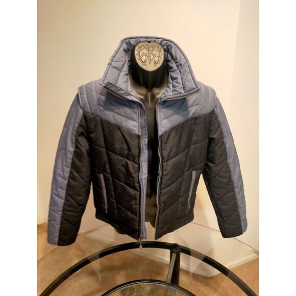 Snuggler Multicolored Puffer Ski Collared Jacket Men's Size 40/M - Picture 13 of 14